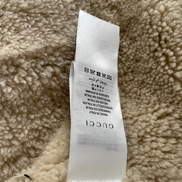 Gucci shearling jacket - Picture 5 of 5